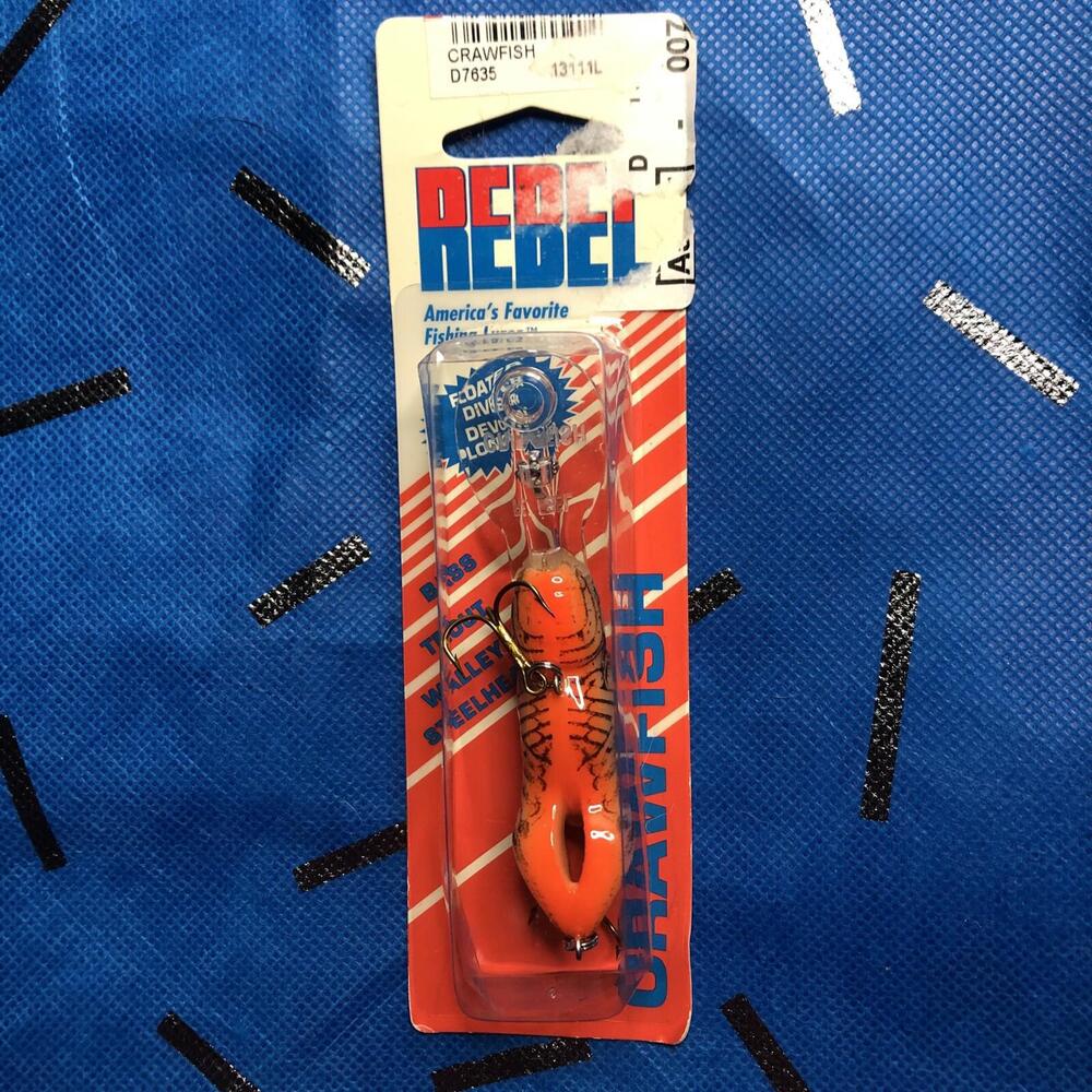 Rebel Lures Crawfish D7635 Ultra-light Lifelike fishing lure bait